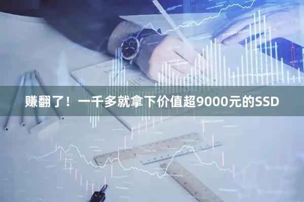 赚翻了！一千多就拿下价值超9000元的SSD